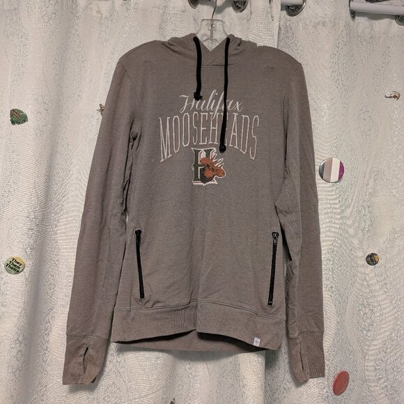 Retro Halifax Mooseheads Hooded Sweatshirt - Picture 1 of 4